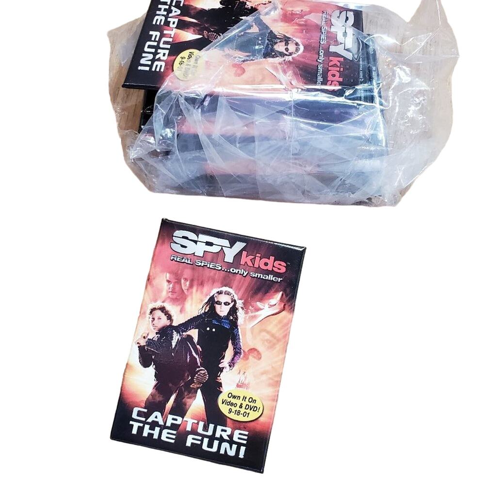 Spy Kids Promo Promotional Pins Vintage Y2K Early 2000's